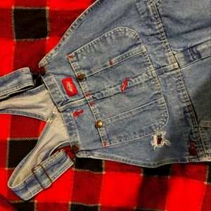 Dickies Blue Denim Overalls